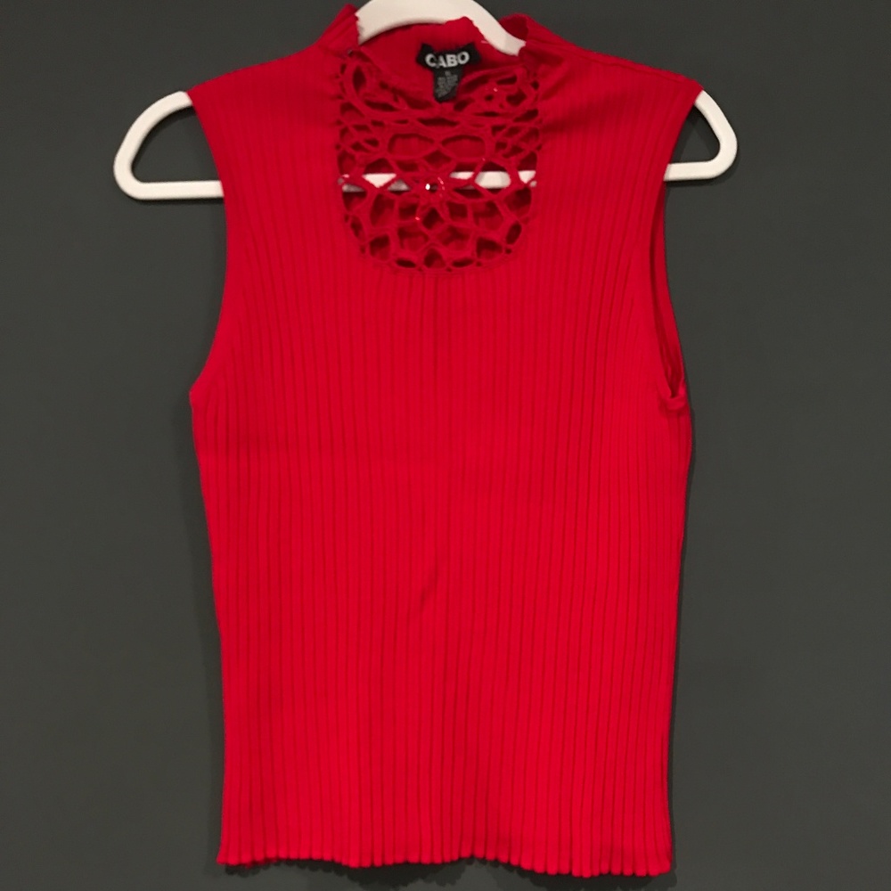 Cabo Red Tank Top